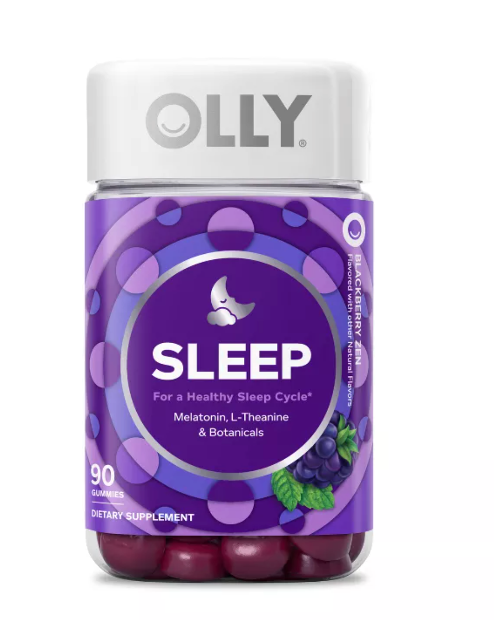 OLLY RESTFUL SLEEP MULTIVITAMINS GUMMIES - BLACKBERRY ZEN