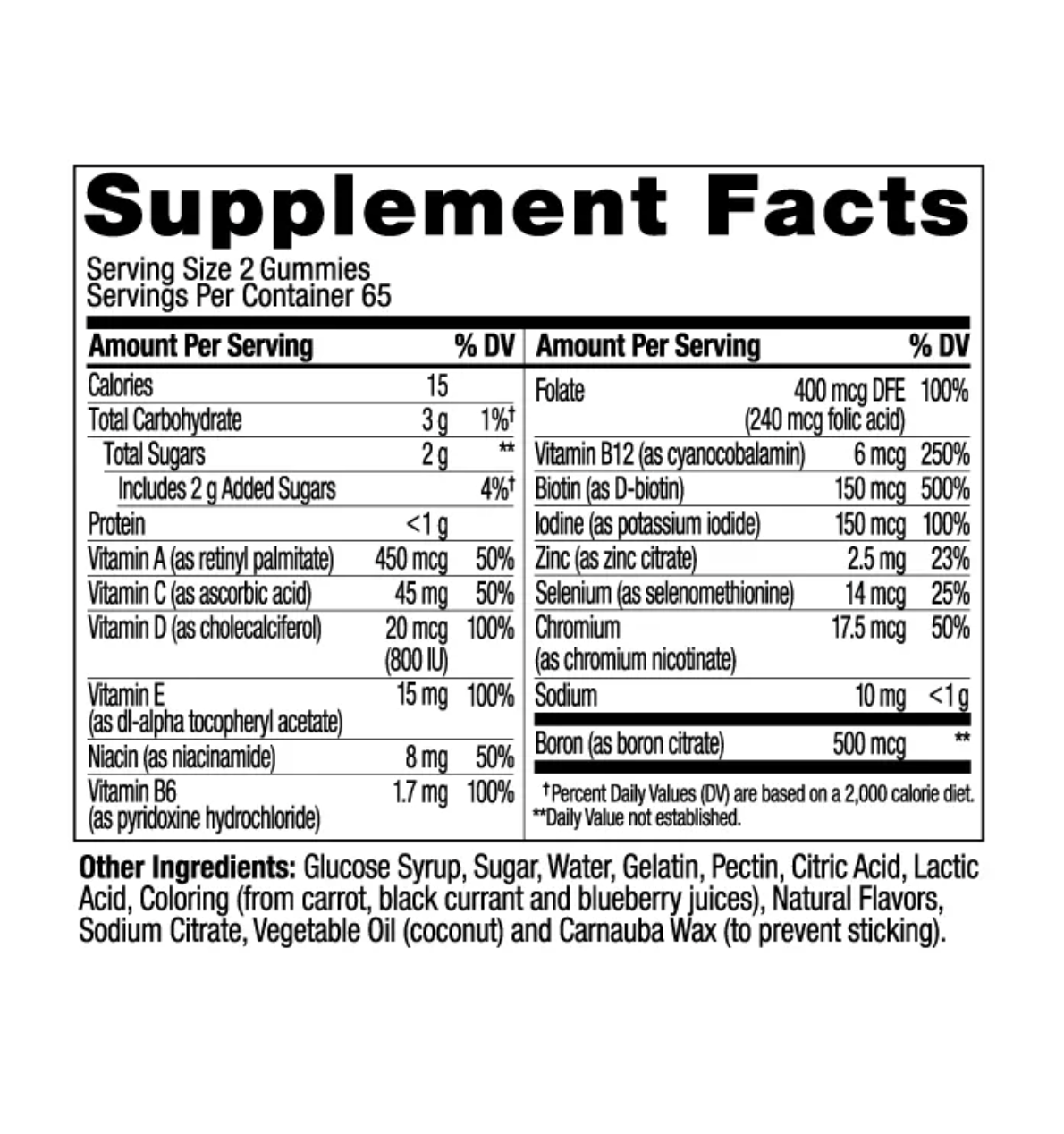 OLLY WOMEN'S MULTIVITAMIN GUMMIES - BERRY