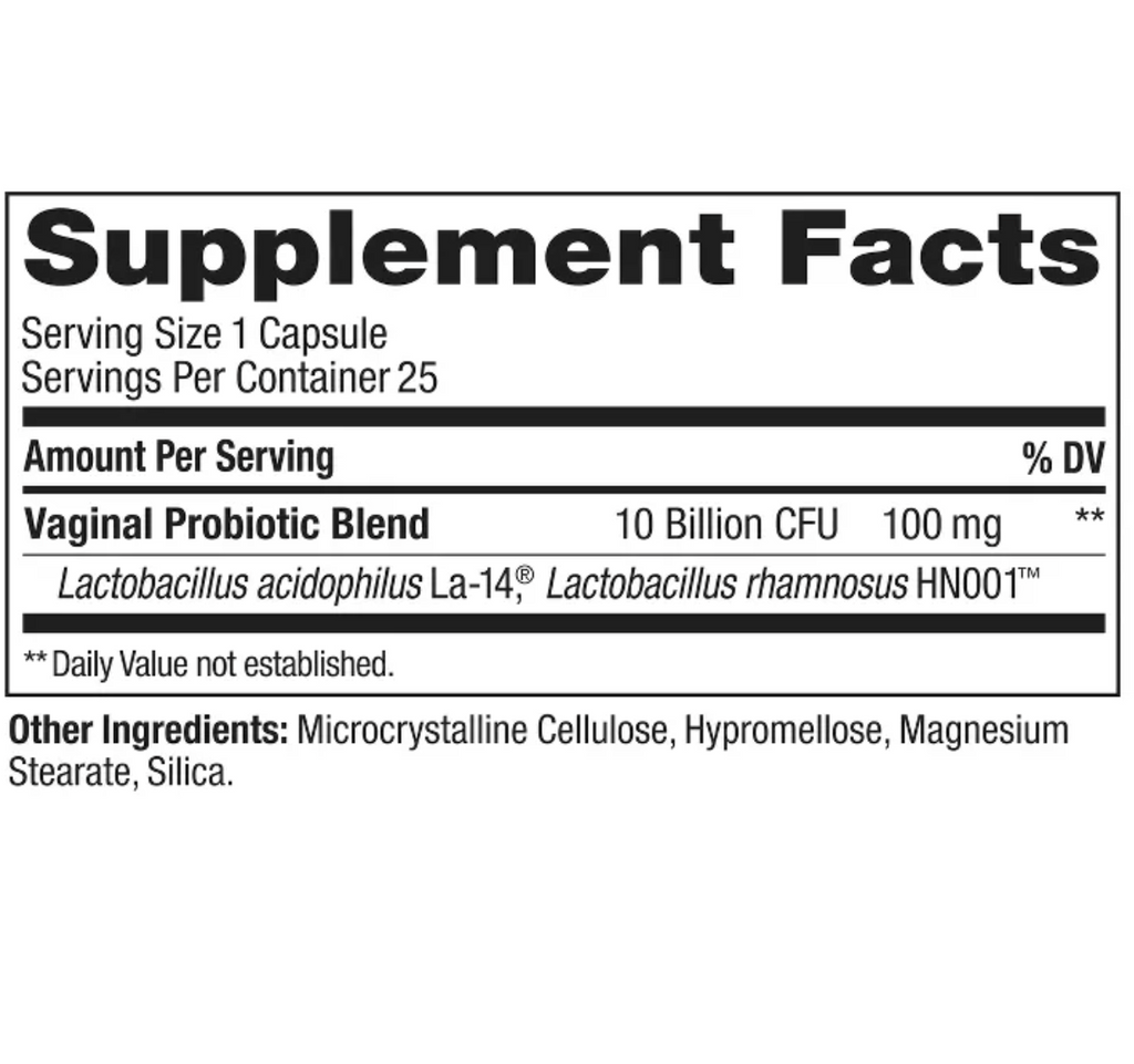 OLLY HAPPY HOO-HA PROBIOTIC CAPSULES FOR WOMEN SUPPORTS, VAGINAL HEALTH AND PH BALANCE