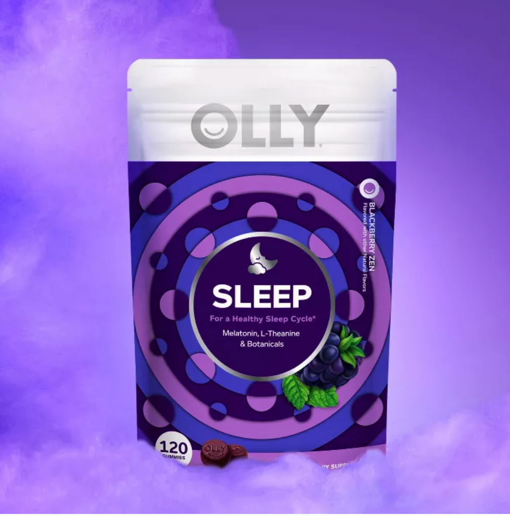 OLLY 3MG MELATONIN SLEEP GUMMIES - BLACKBERRY ZEN