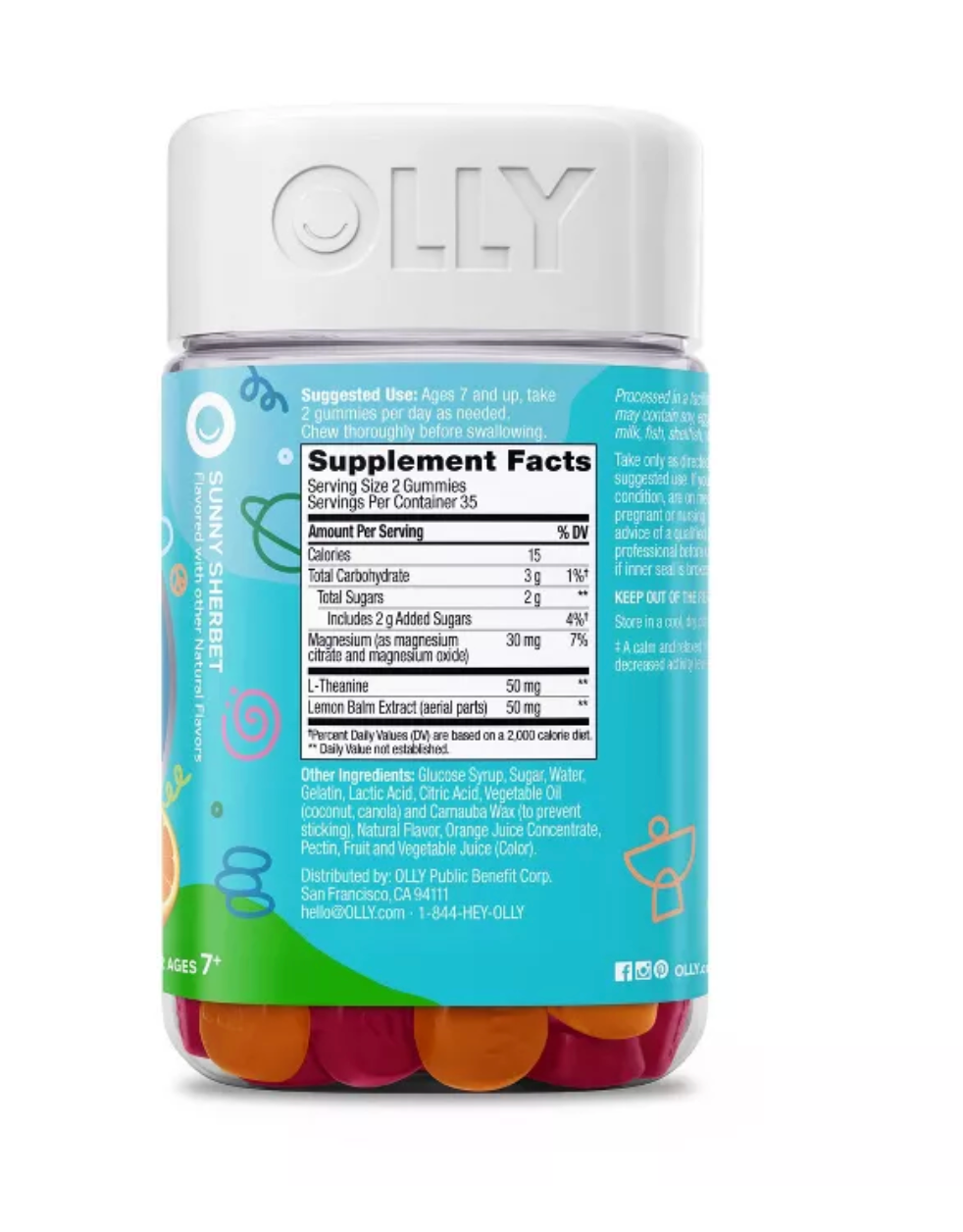 OLLY KIDS' CHILLAX GUMMIES