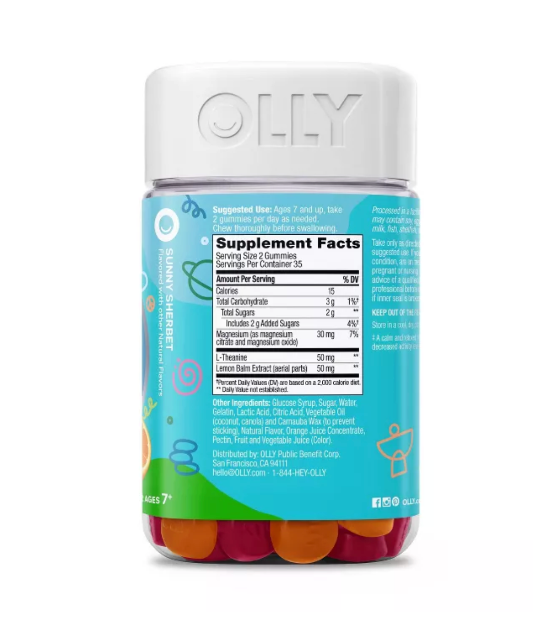 OLLY KIDS' CHILLAX GUMMIES