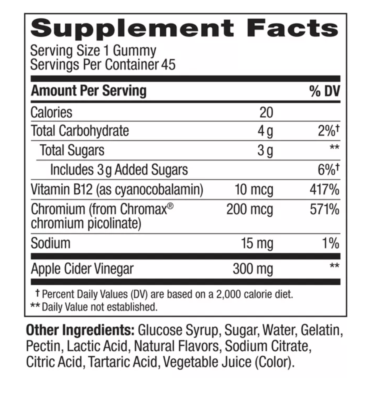 OLLY METABOLISM GUMMY RINGS