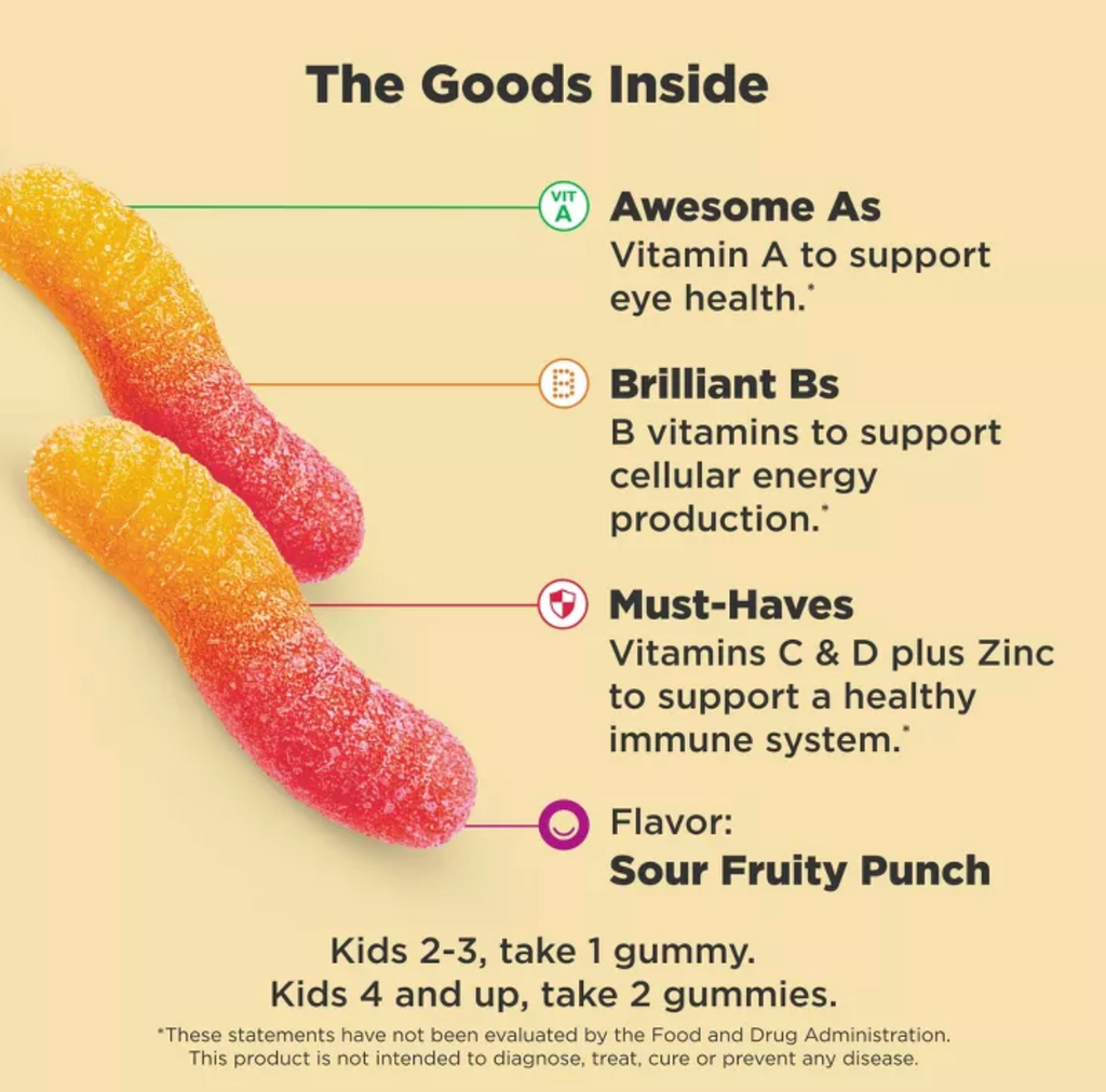 OLLY KIDS' MULTIVITAMIN GUMMIES