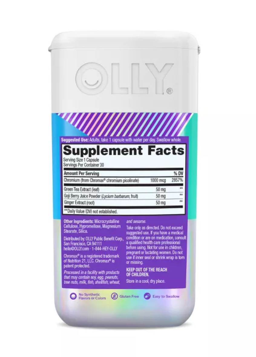 OLLY COMBAT CRAVINGS CAPSULES
