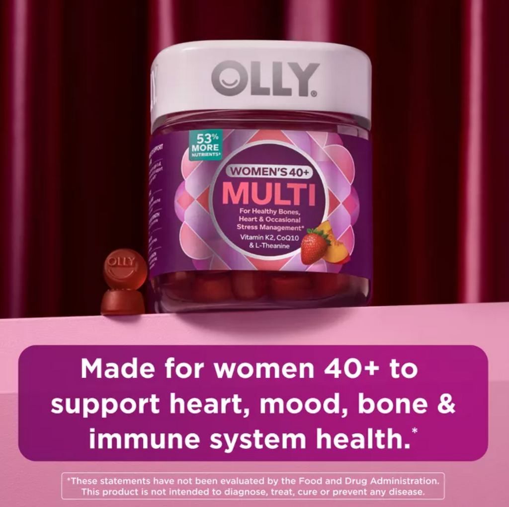 OLLY WOMEN'S 40+ MULTIVITAMIN GUMMIES