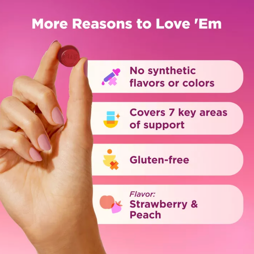 OLLY WOMEN'S 40+ MULTIVITAMIN GUMMIES