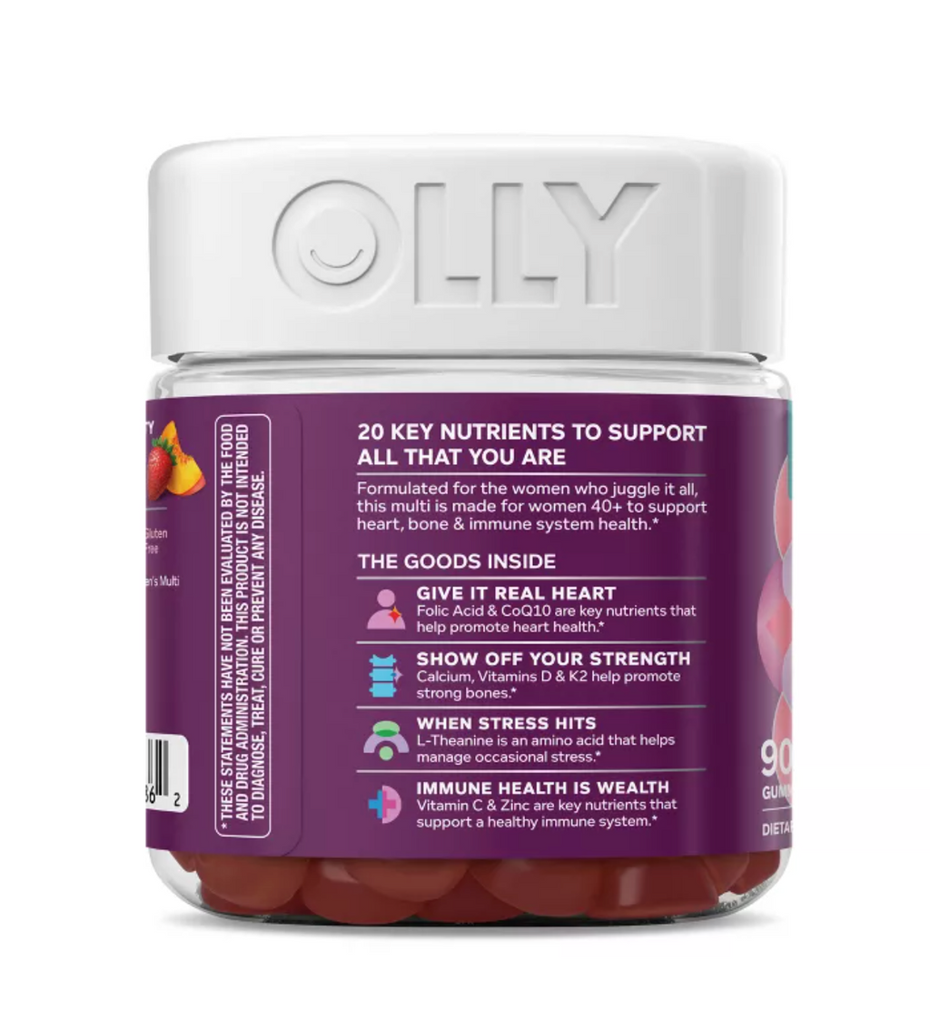 OLLY WOMEN'S 40+ MULTIVITAMIN GUMMIES