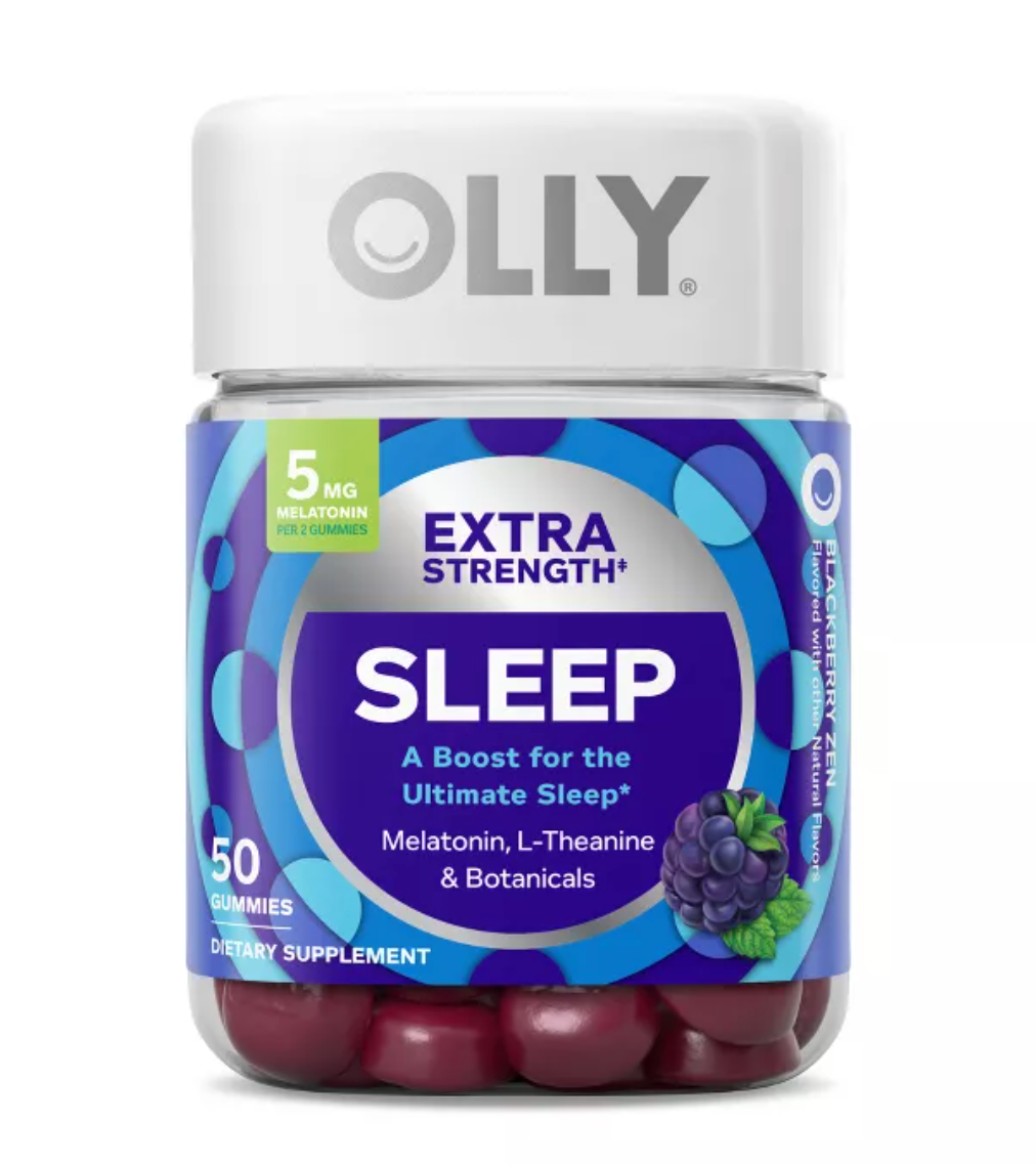 OLLY EXTRA STRENGTH SLEEP GUMMIES WITH 5MG MELATONIN - BLACKBERRY ZEN