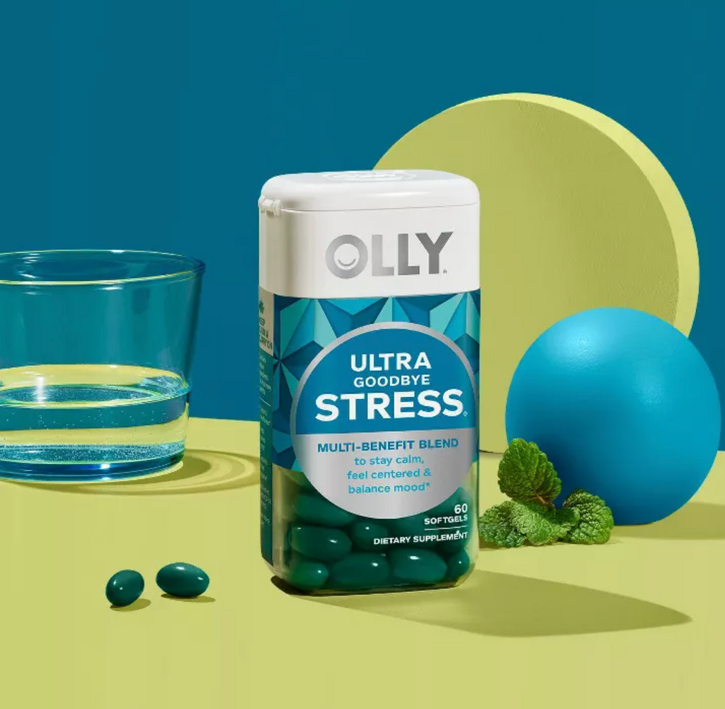 OLLY ULTRA STRENGTH GOODBYE STRESS RELIEF SOFTGELS SUPPLEMENT