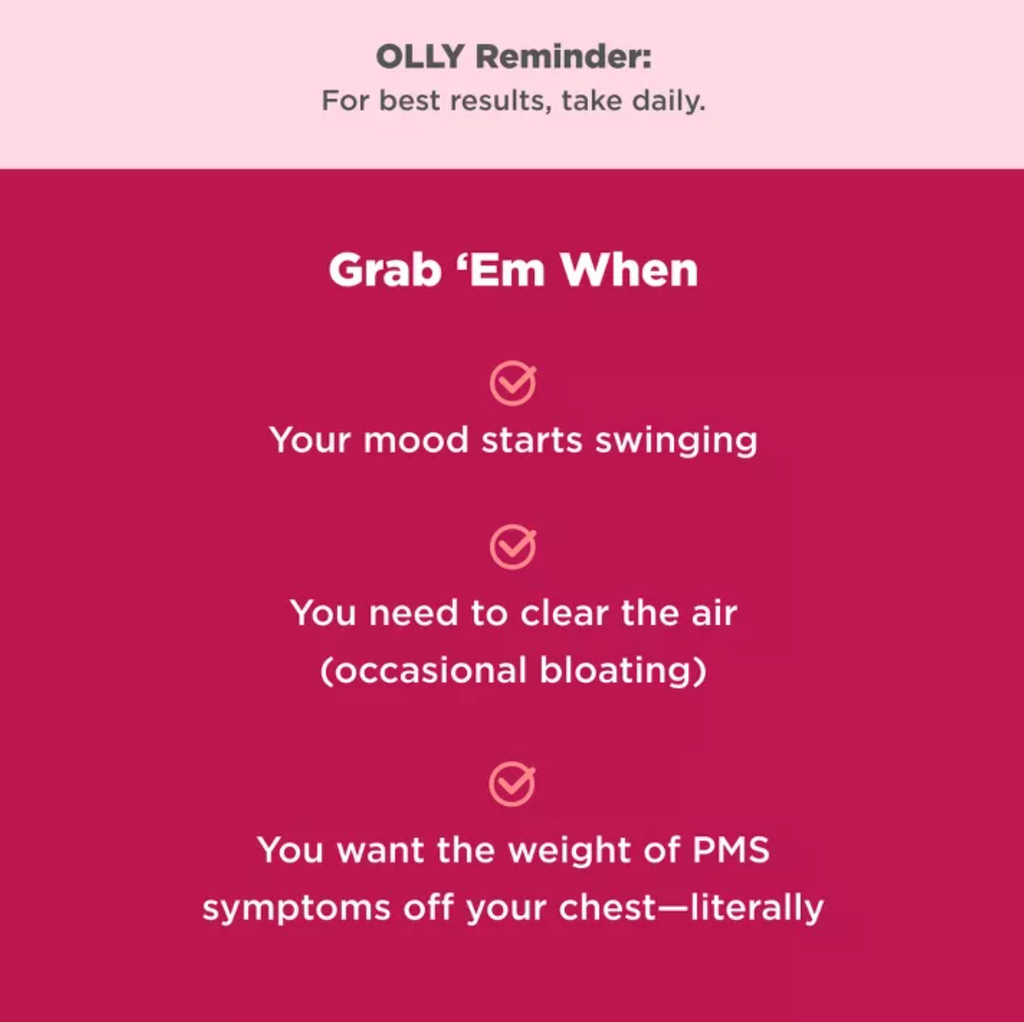 OLLY PERIOD HERO MULTIVITAMIN GUMMIES