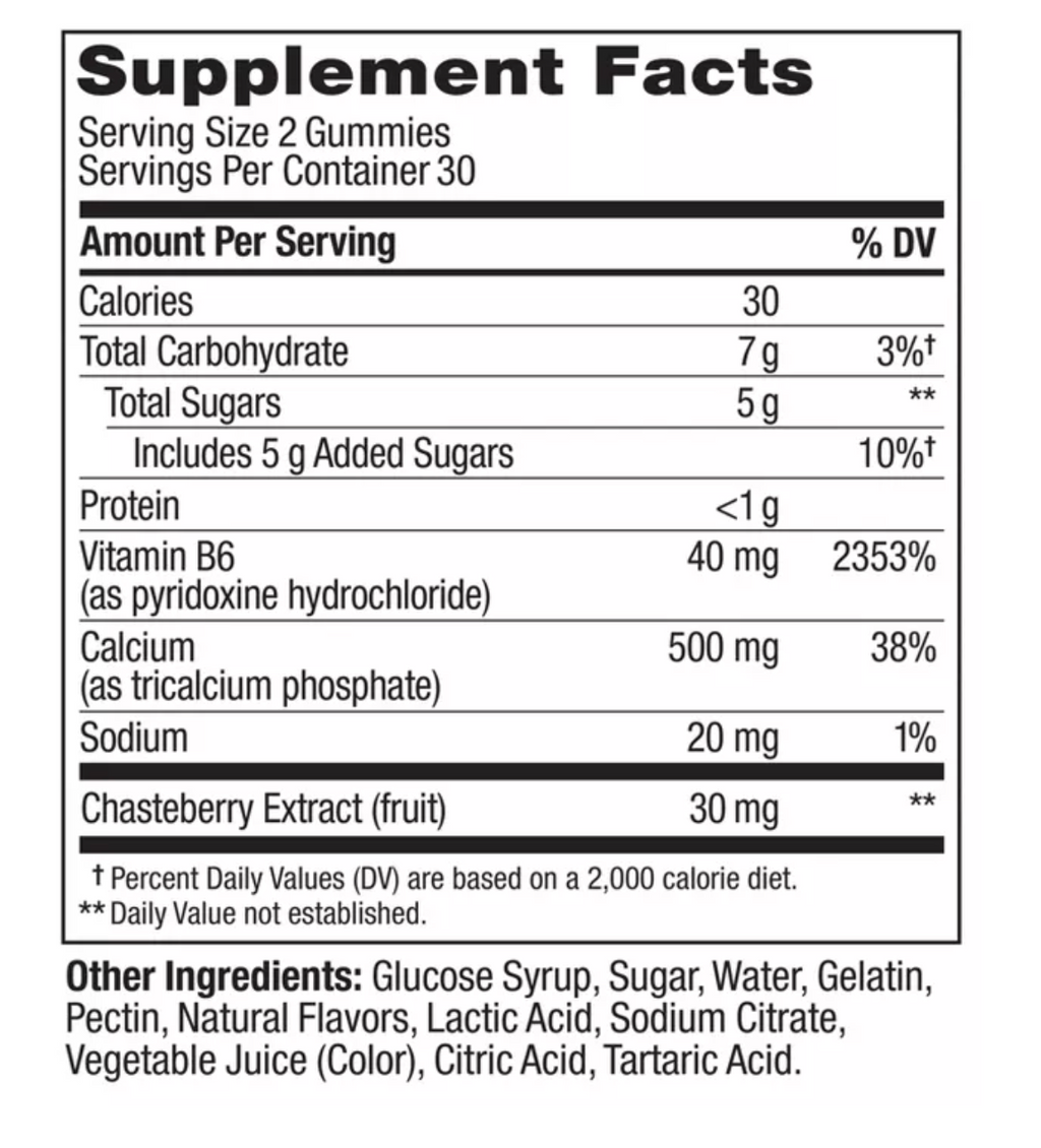OLLY PERIOD HERO MULTIVITAMIN GUMMIES