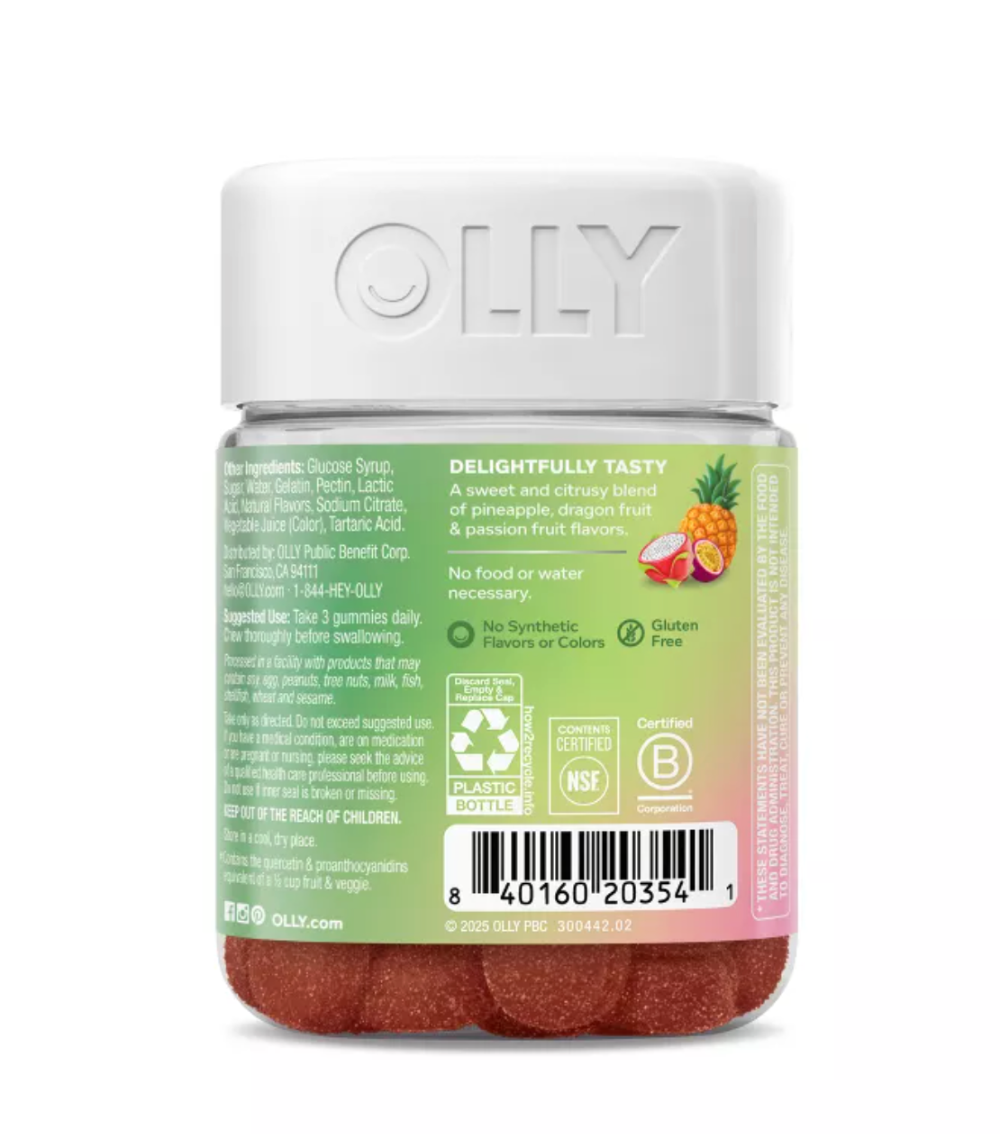 OLLY SUPERGOOD SUPERFOODS MULTIVITAMIN GUMMIES