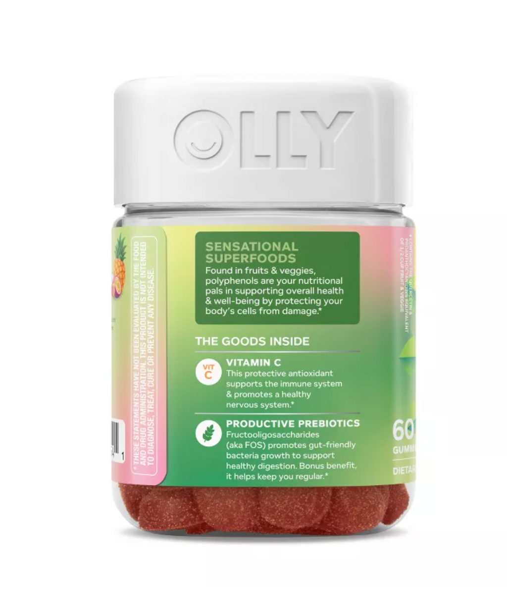 OLLY SUPERGOOD SUPERFOODS MULTIVITAMIN GUMMIES