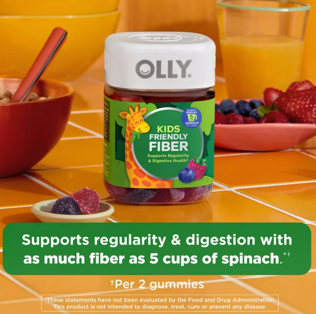 OLLY KID'S FRIENDLY FIBER MULTIVITAMIN GUMMIES