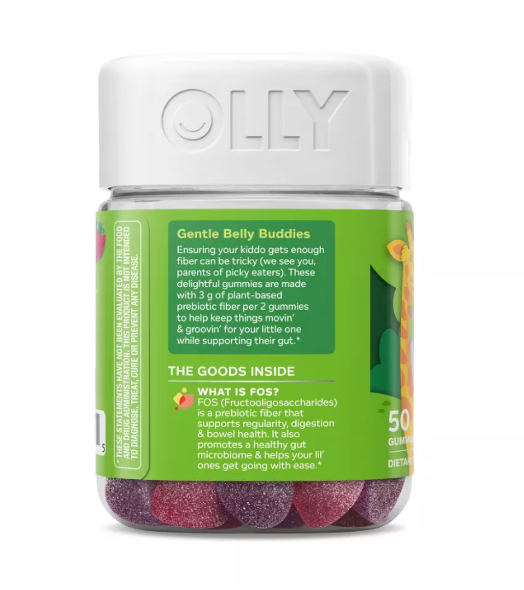 OLLY KID'S FRIENDLY FIBER MULTIVITAMIN GUMMIES