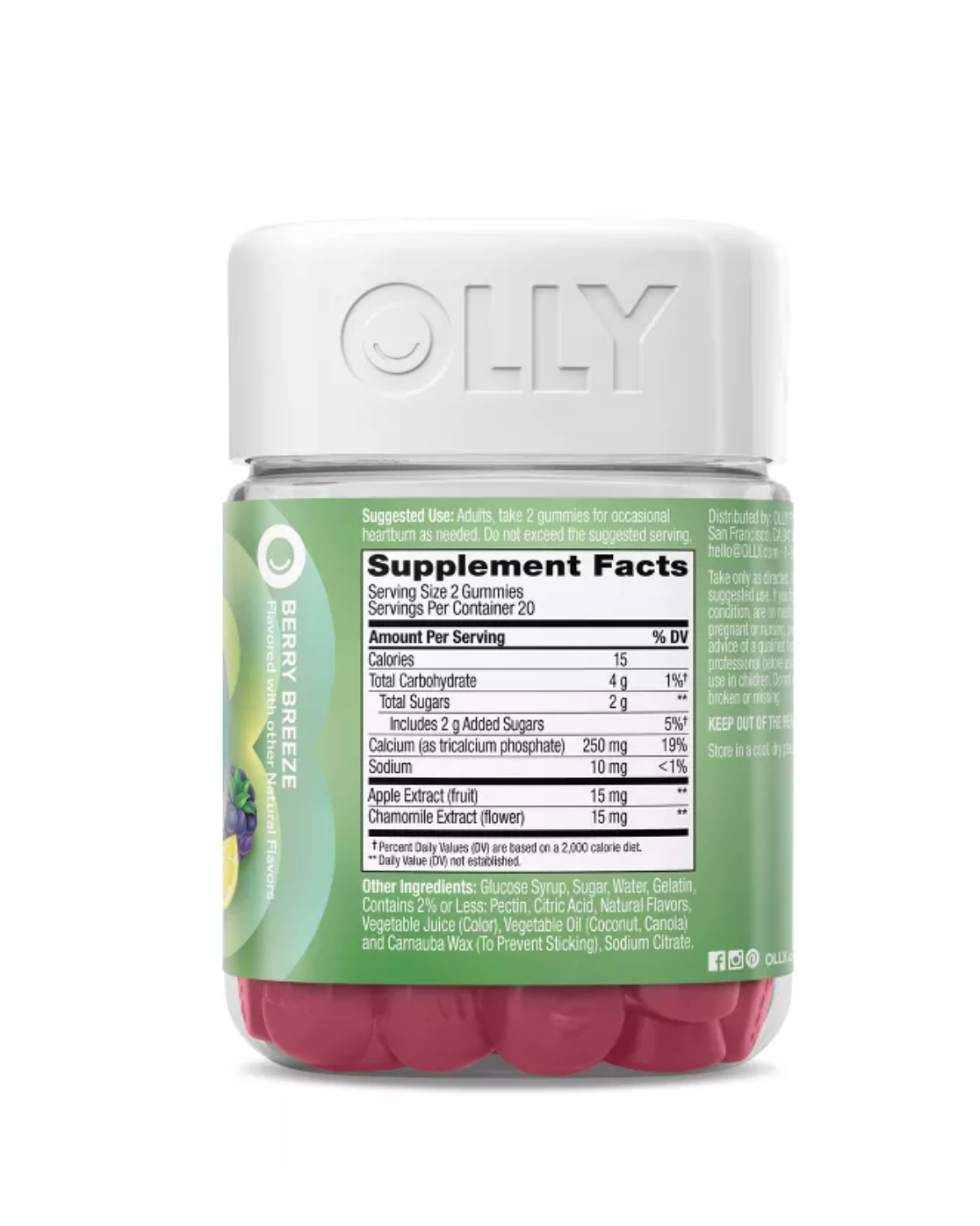 OLLY HEARTBURN HELPER GUMMIES