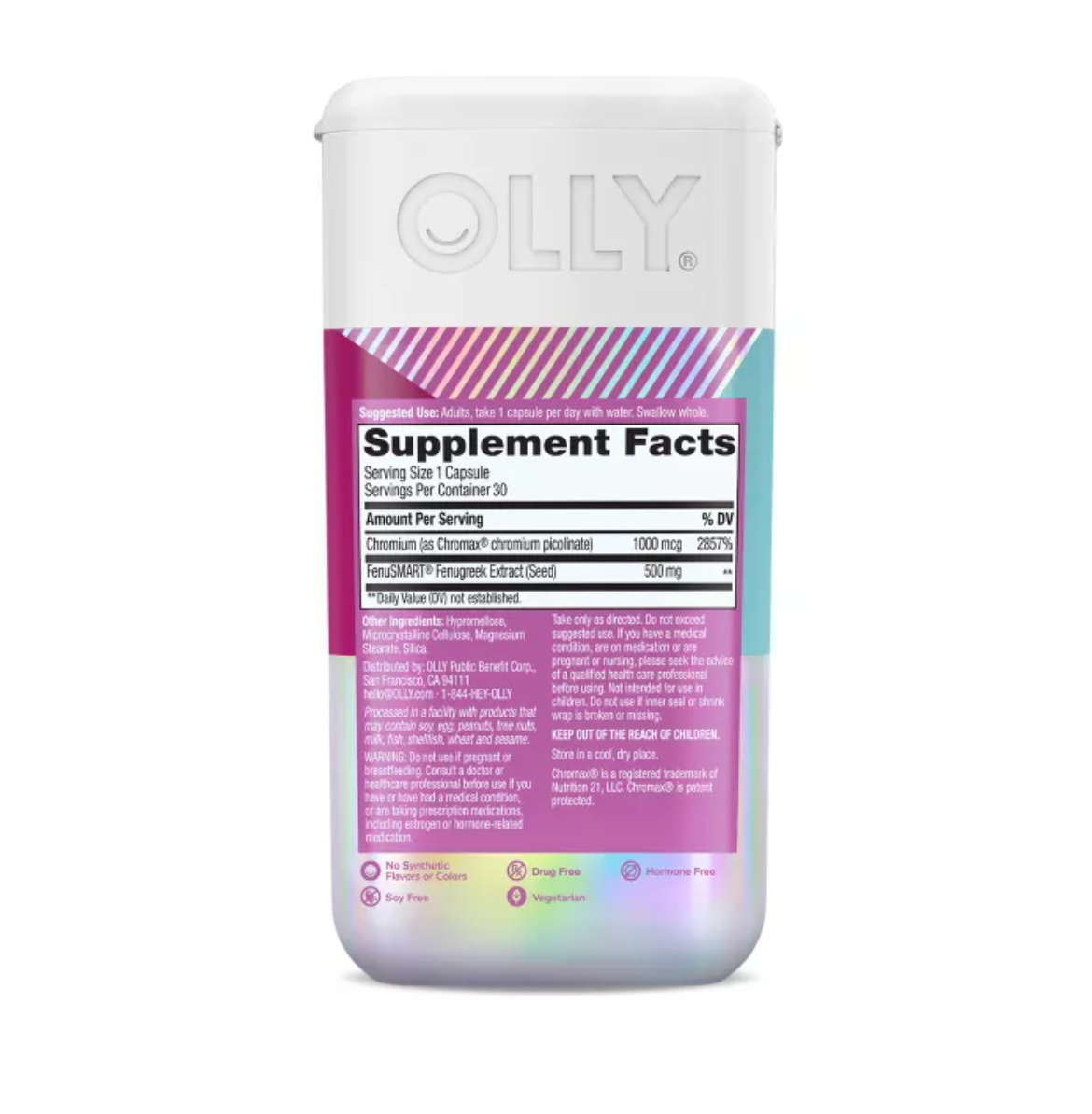 OLLY BALANCED PERIMENO MULTIVITAMIN CAPSULES