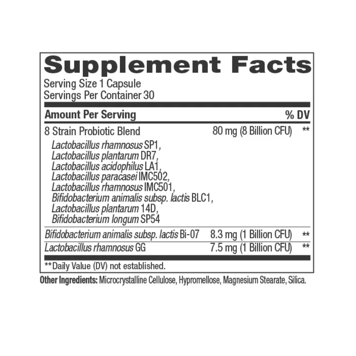 OLLY BIG 10 PROBIOTICS MULTIVITAMIN CAPSULES