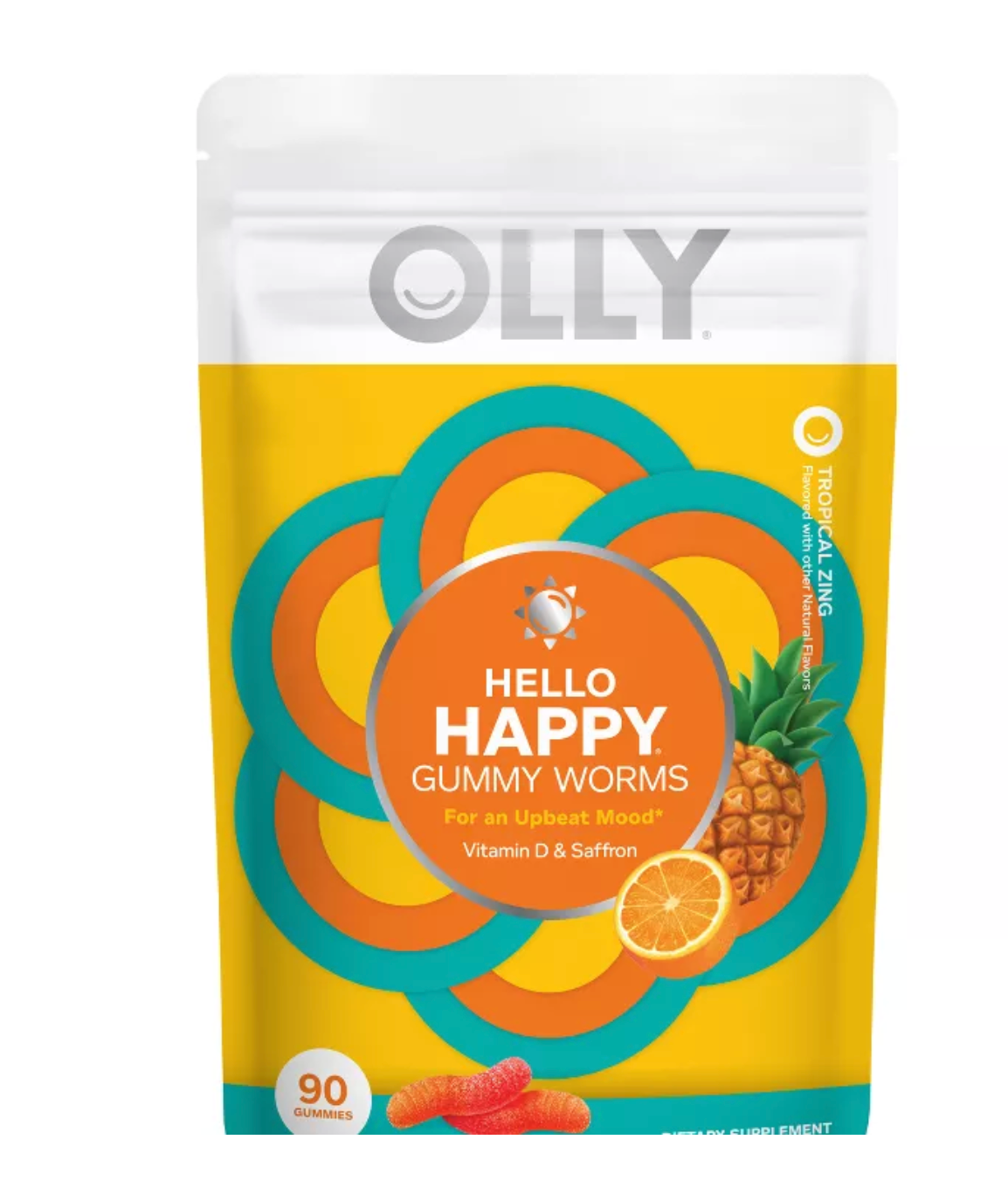 OLLY HELLO HAPPY MULTIVITAMINS GUMMIES