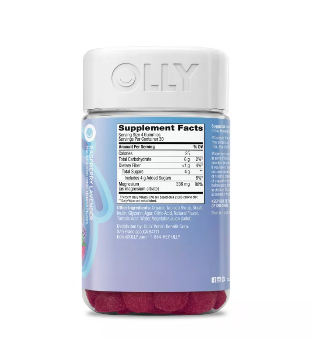OLLY RELAXING MAGNESIUM MULTIVITAMIN GUMMIES