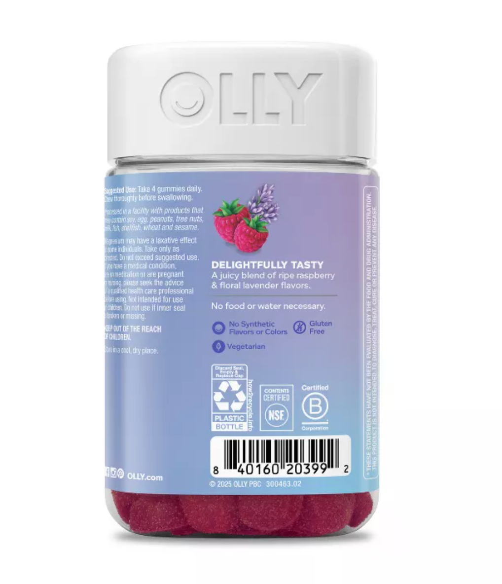 OLLY RELAXING MAGNESIUM MULTIVITAMIN GUMMIES