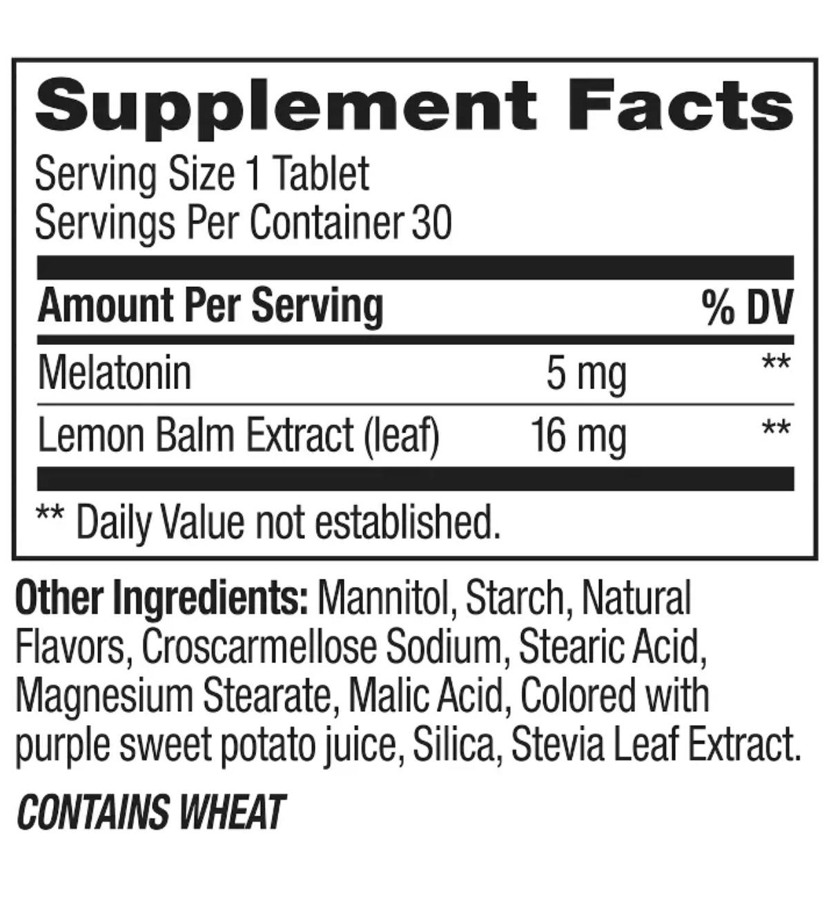 OLLY VEGAN EXTRA STRENGTH SLEEP FAST DISSOLVES MULTIVITAMINS TABLETS -