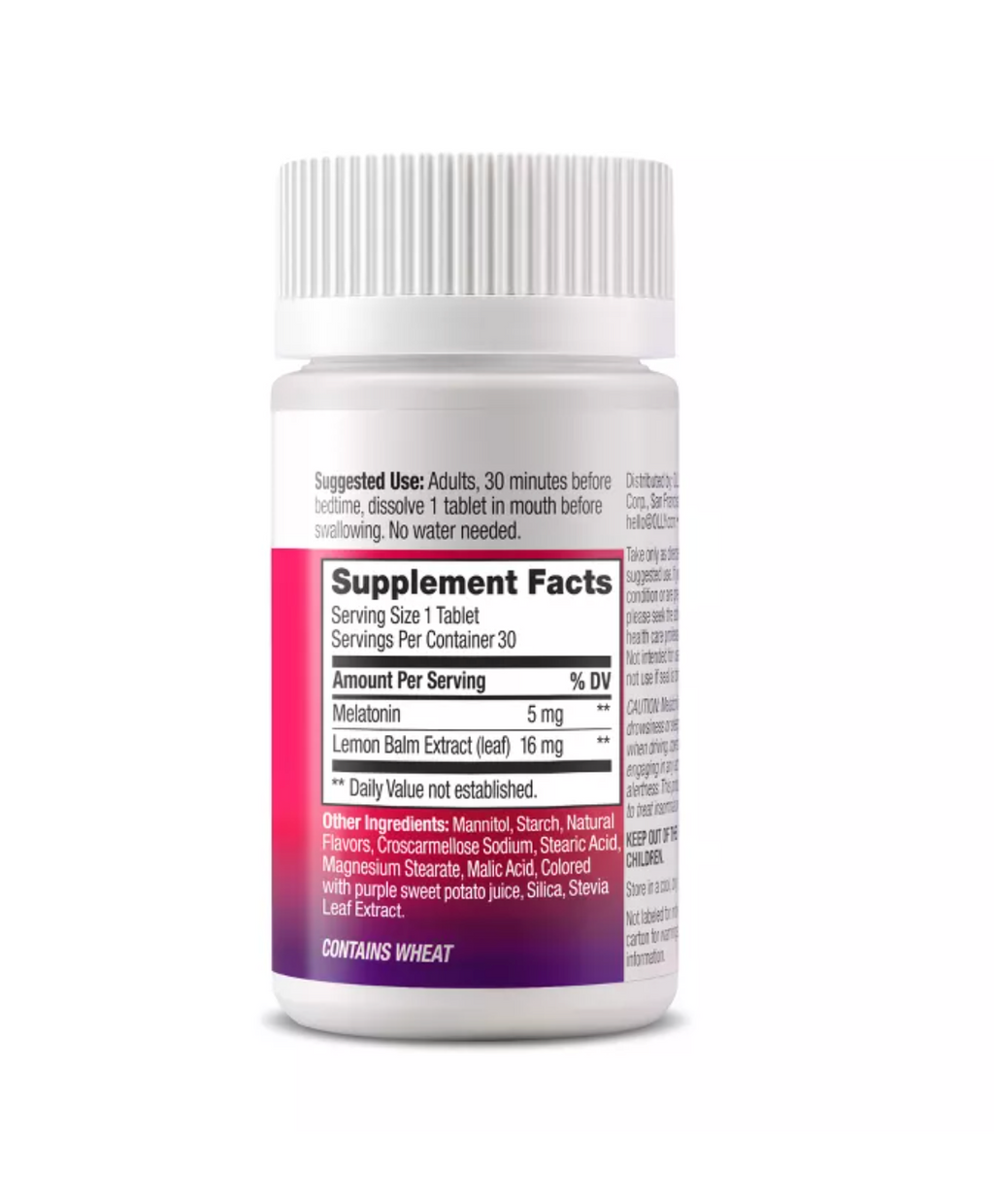 OLLY VEGAN EXTRA STRENGTH SLEEP FAST DISSOLVES MULTIVITAMINS TABLETS -