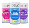 OLLY TOTAL WOMEN’S WELLNESS, LOVIN’ LIBIDO, HAPPY HOO-HA, COMBAT CRAVINGS VARIETY 3-PACK