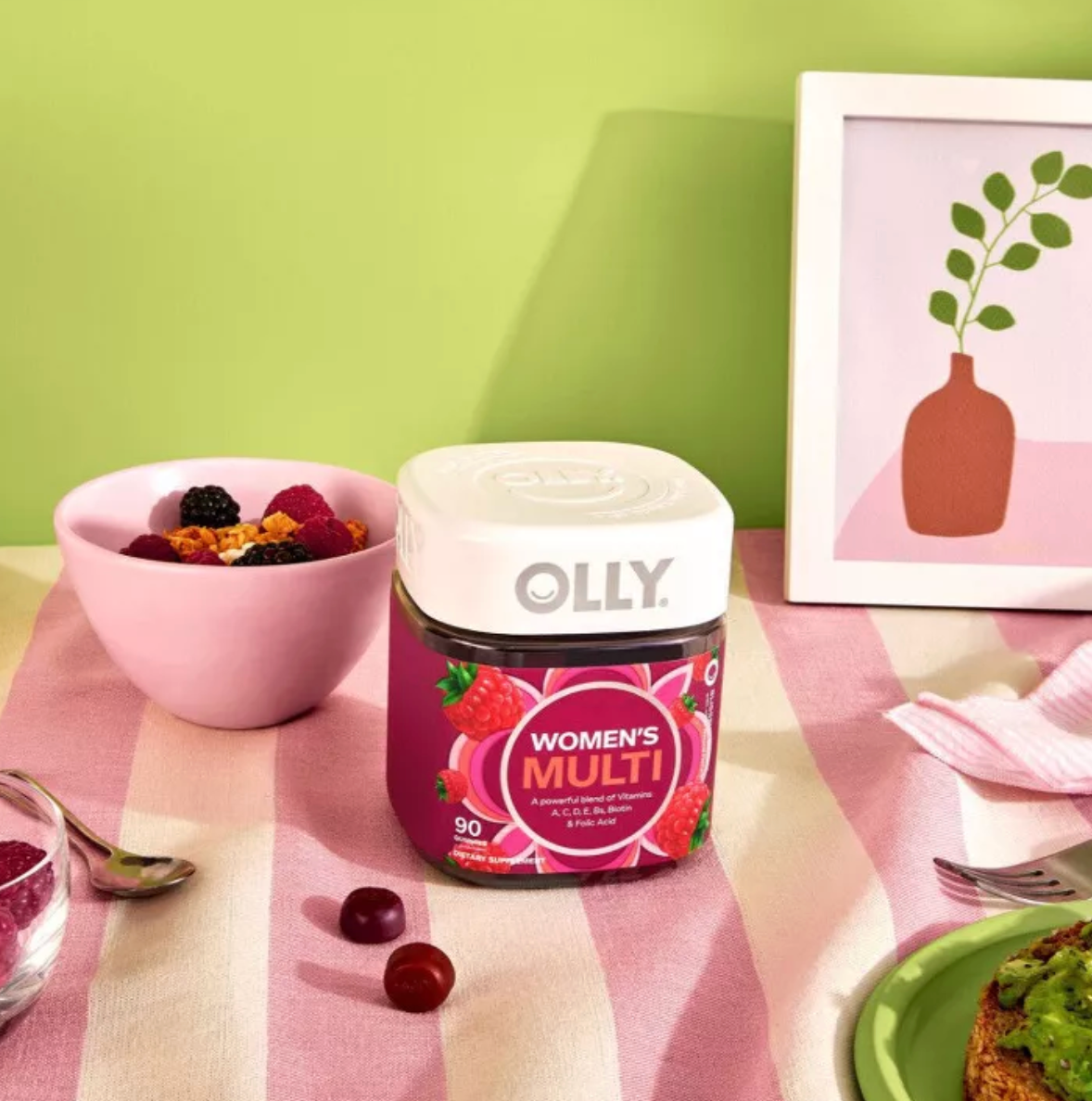 OLLY VITAMINS, WOMEN’S, MEN’S & KID’S MULTI VARIETY 3-PACK