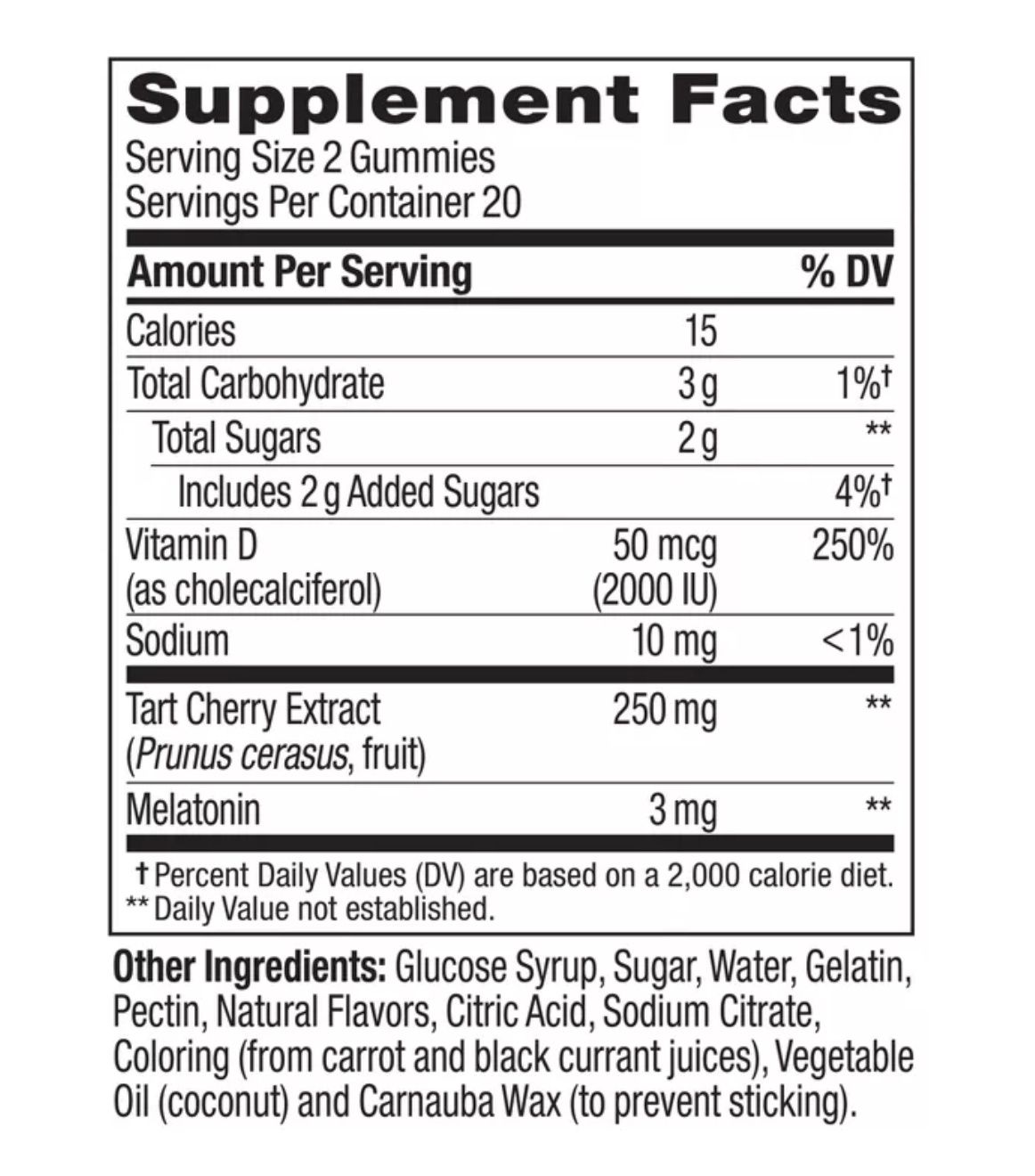 OLLY MUSCLE RECOVERY SLEEP GUMMIES WITH MELATONIN, TART CHERRY & VITAMIN D - BERRY