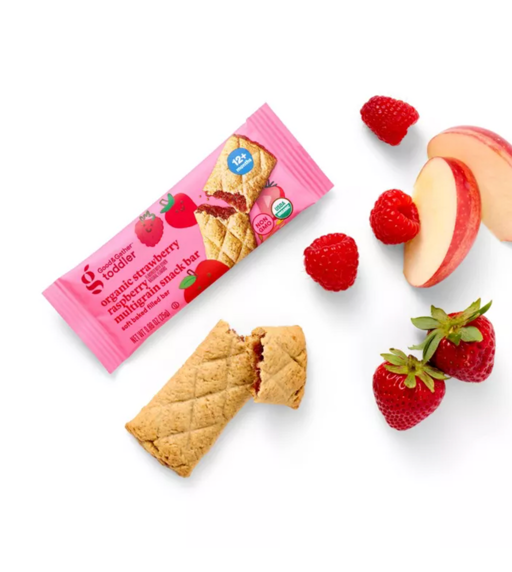 GOOD & GATHER ORGANIC TODDLER STRAWBERRY SNACK BAR