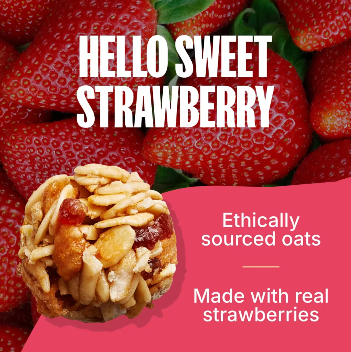 MADE GOOD STRAWBERRY GRANOLA BITES