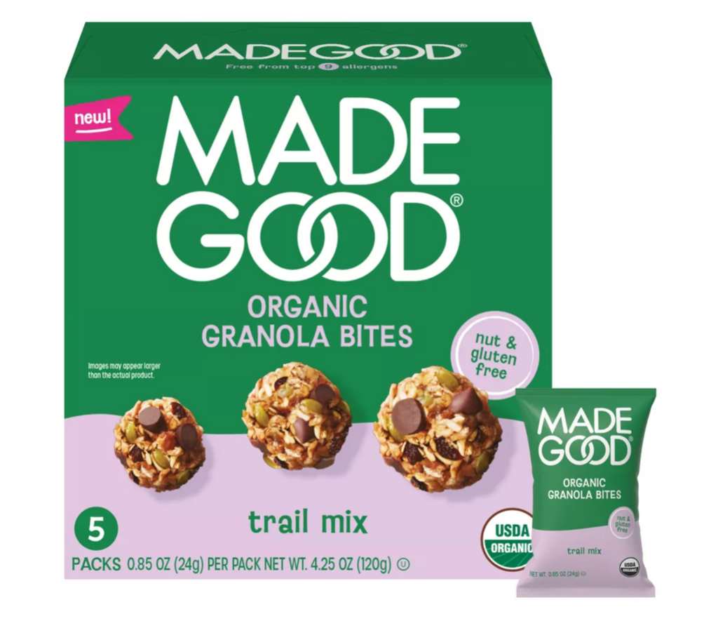 MADE GOOD TRAIL MIX GRANOLA BITES
