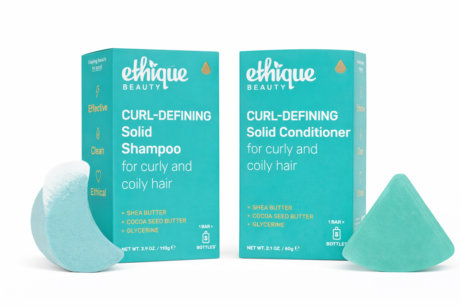ETHIQUE CURL SHAMPOO + CONDITIONER BAR