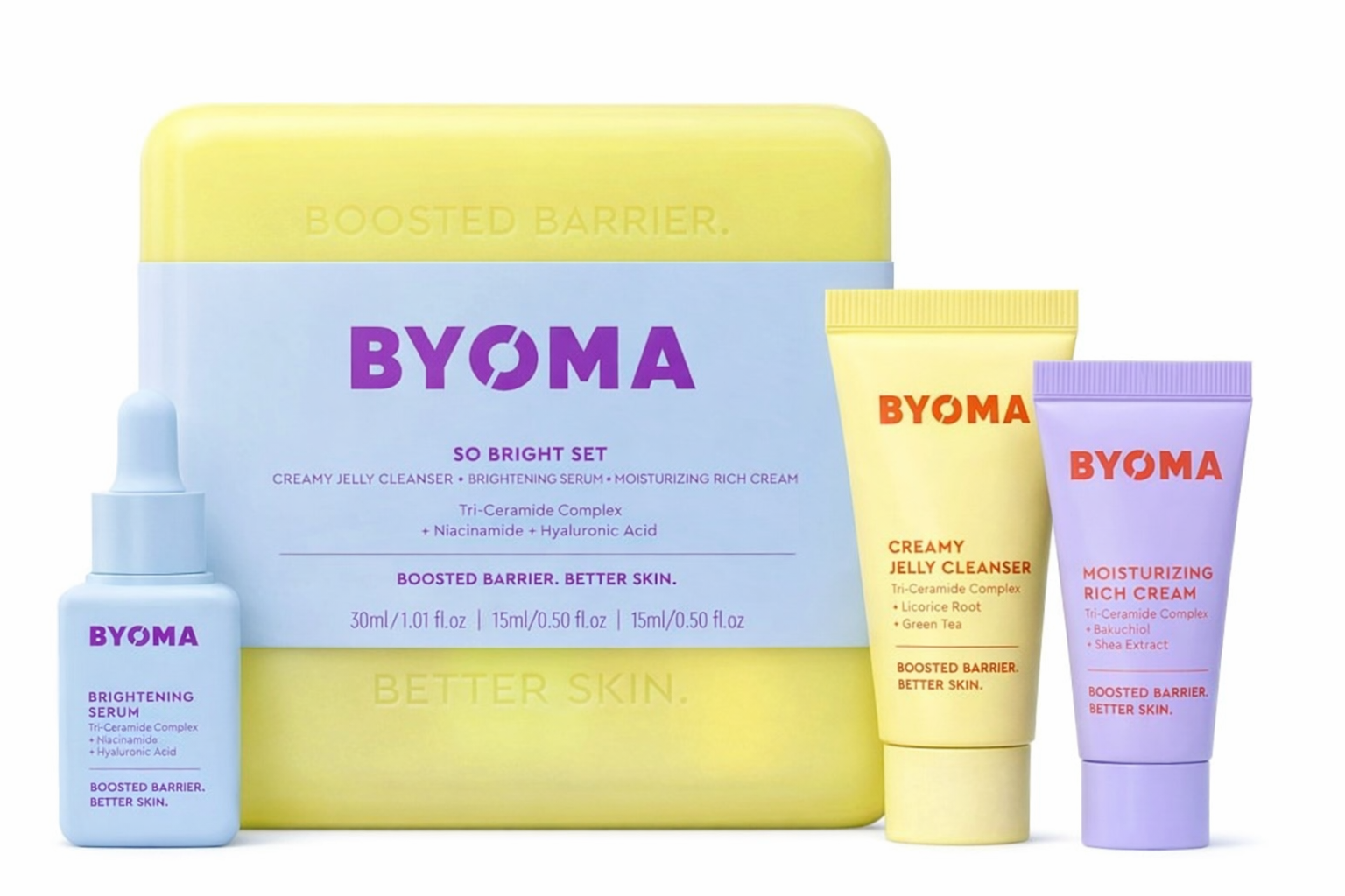 BYOMA BRIGHTENING TRAVEL KIT