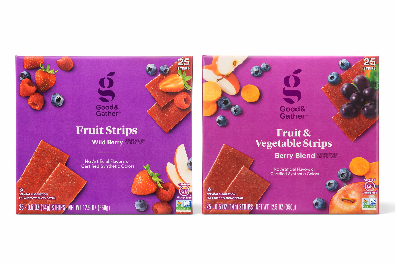 DUO PACK FRUIT STRIPS