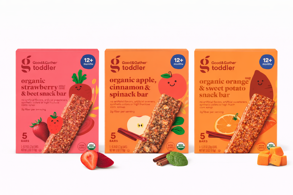 TRIO PACK GOOD & GATHER SNACK BARS 12M+